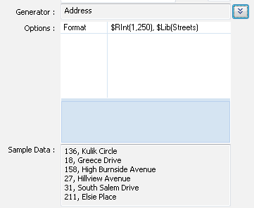 DTM Flat File Generator: Output Options